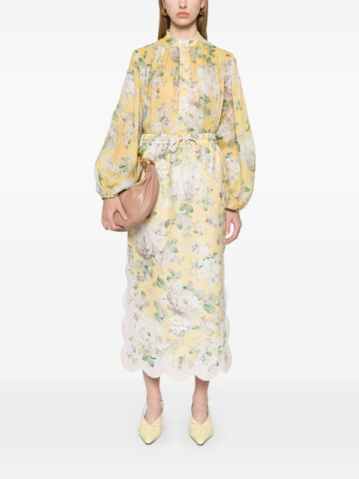 Zimmermann Skirts 0 Zimmermann Skirts Yellow Zimmermann Skirts Yellow Brand