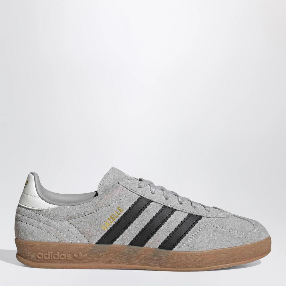 adidas Originals - Sneakers Gazelle Indoor Grey Two/Core Black/Gum Brand Sneakers 7 UK