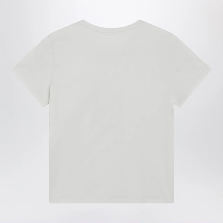 Maison Margiela - Cotton jersey short-sleeve crew-neck T-shirt in white Brand T-Shirt