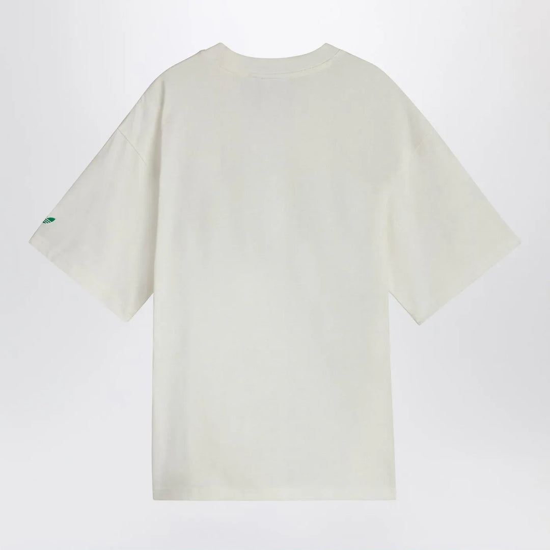adidas x Brain Dead - Core White T-shirt with logo print Brand T-Shirts