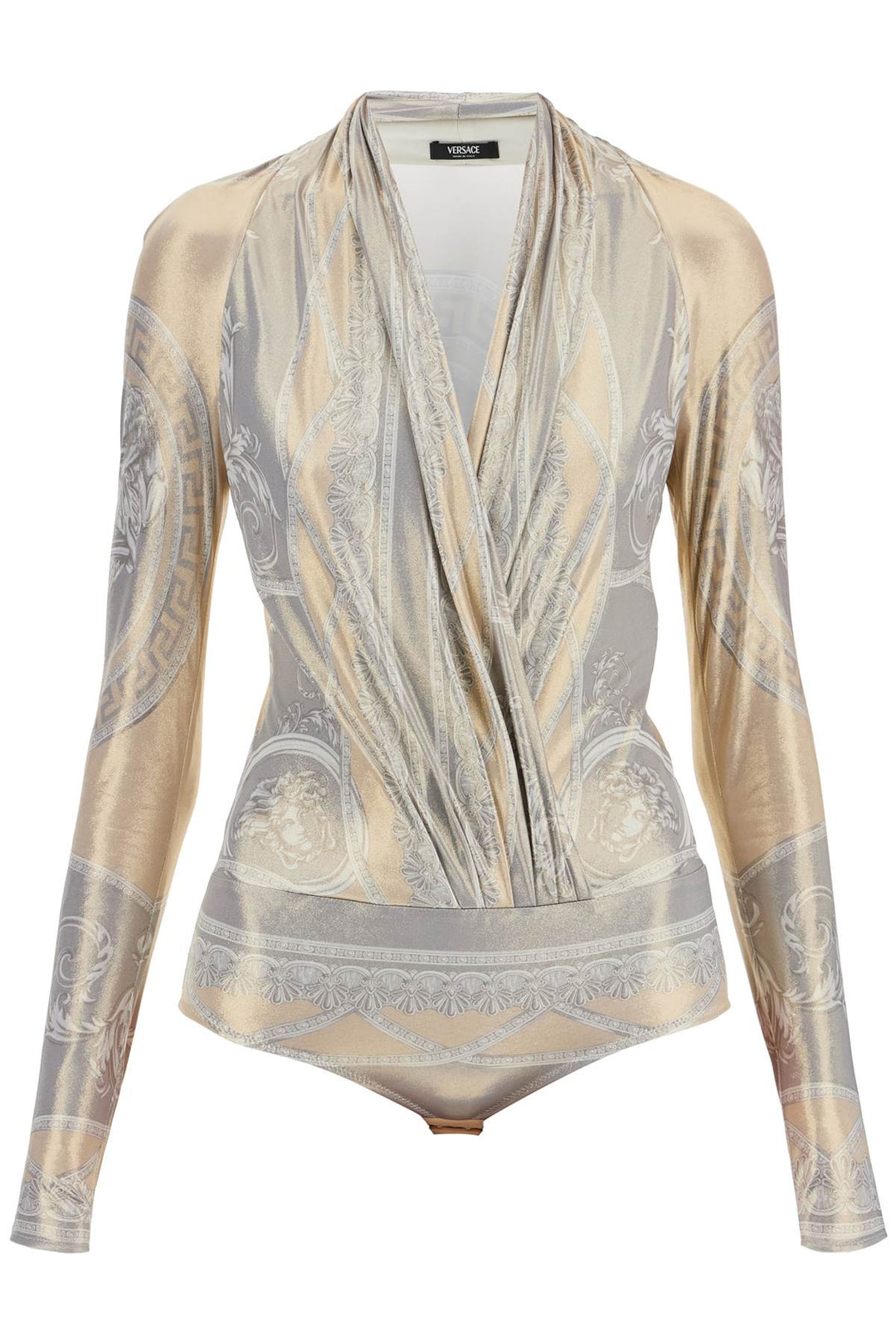 Versace Topwear 38 Versace Laminated Jersey Body La Coupe des Dieux Versace Laminated Jersey Body La Coupe des Dieux Brand