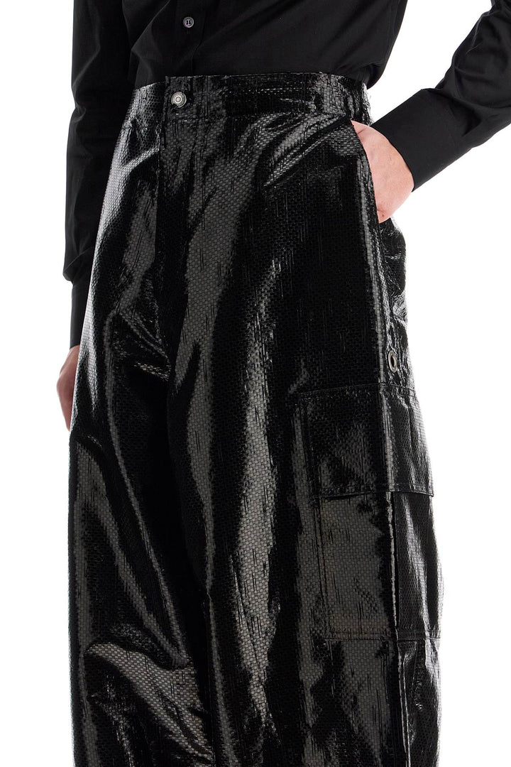 Alexander Mcqueen Trousers 48 Alexander Mcqueen cargo canvas tarred trousers in Alexander Mcqueen cargo canvas tarred trousers in Brand