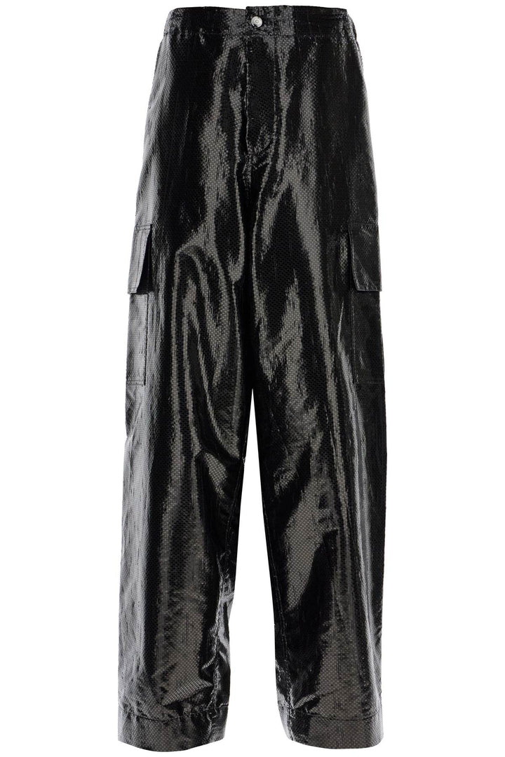 Alexander Mcqueen Trousers 48 Alexander Mcqueen cargo canvas tarred trousers in Alexander Mcqueen cargo canvas tarred trousers in Brand
