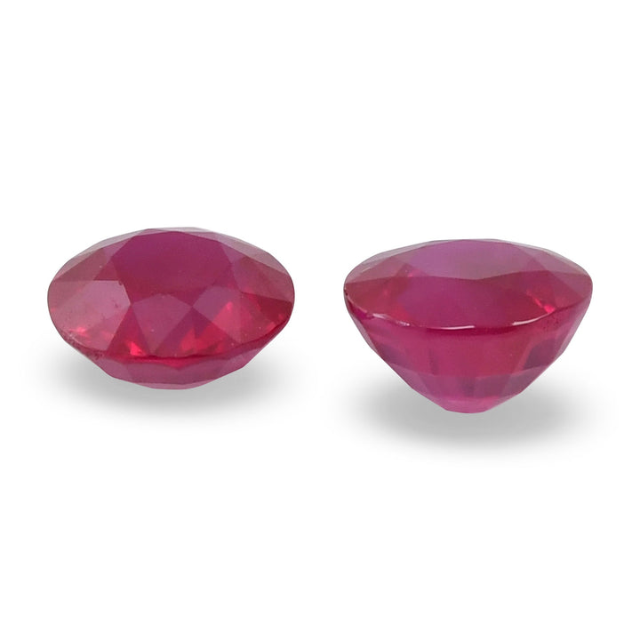 2.33 Carat Red  Round Ruby