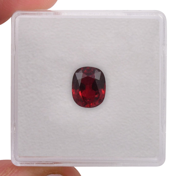 1.85 Carat Red MOZAMBIQUE Cushion Ruby CD