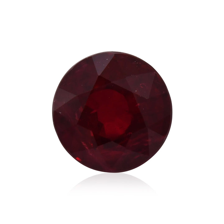 2.55 Carat Red MADAGASCAR Round Ruby CD