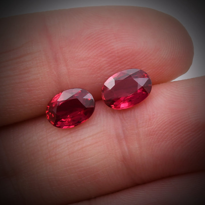 3.04 Carat Red MOZAMBICAN Oval Ruby CD