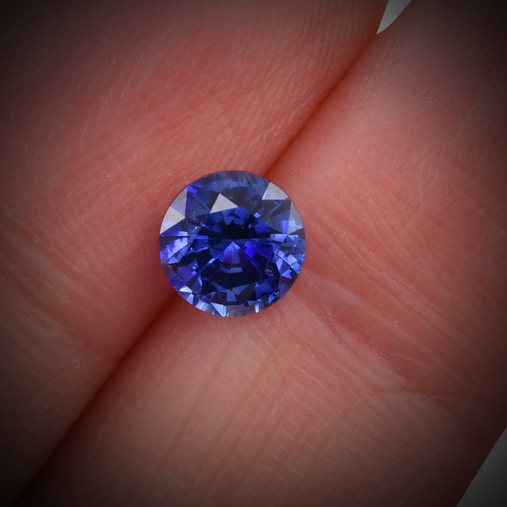 1.14 Carat Blue SRI LANKAN Round Sapphire