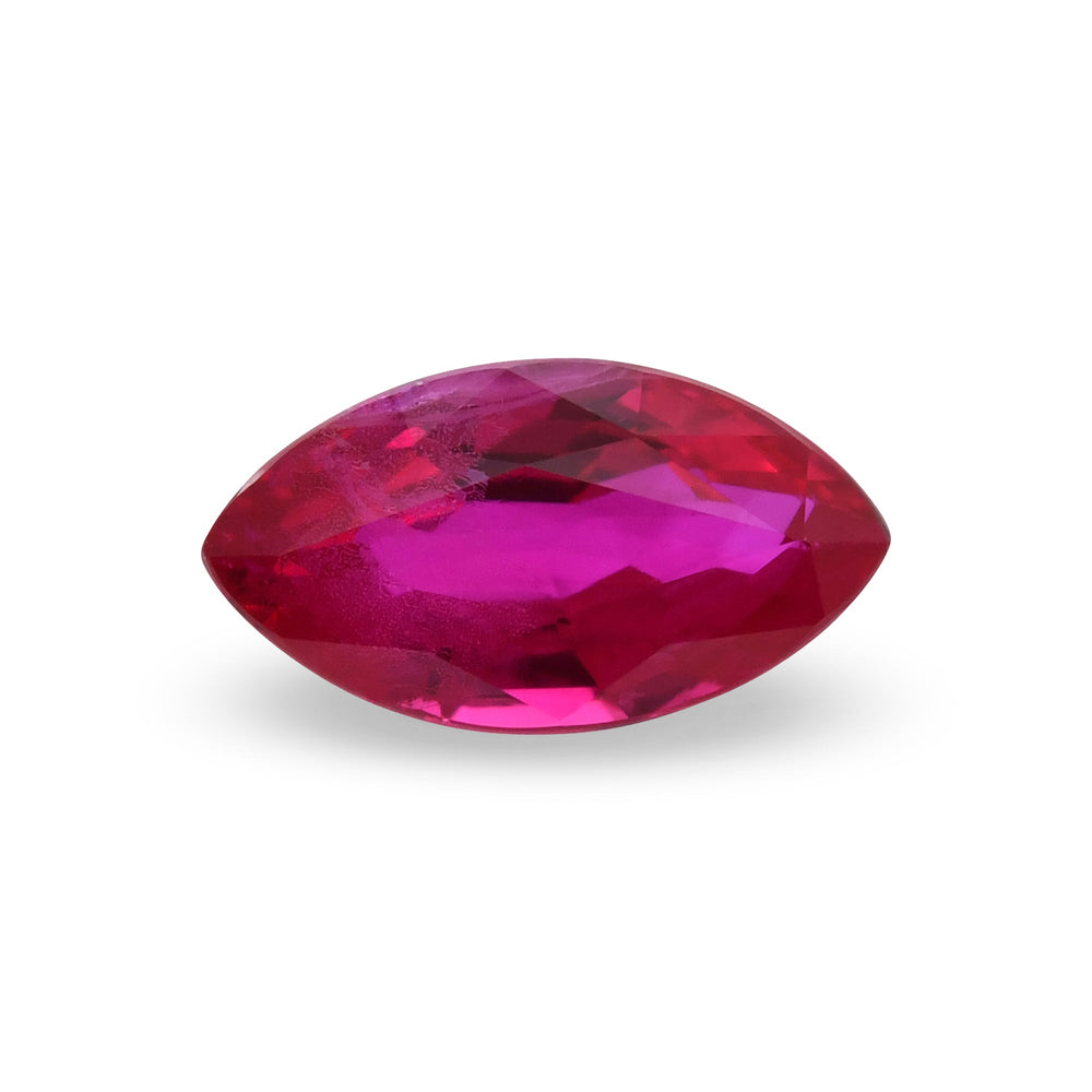 1.24 Carat Red MOZAMBIQUE Marquise Ruby