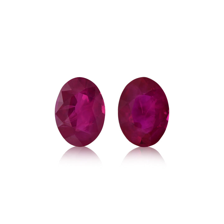1.65 Carat Red MOZAMBICAN Oval Ruby