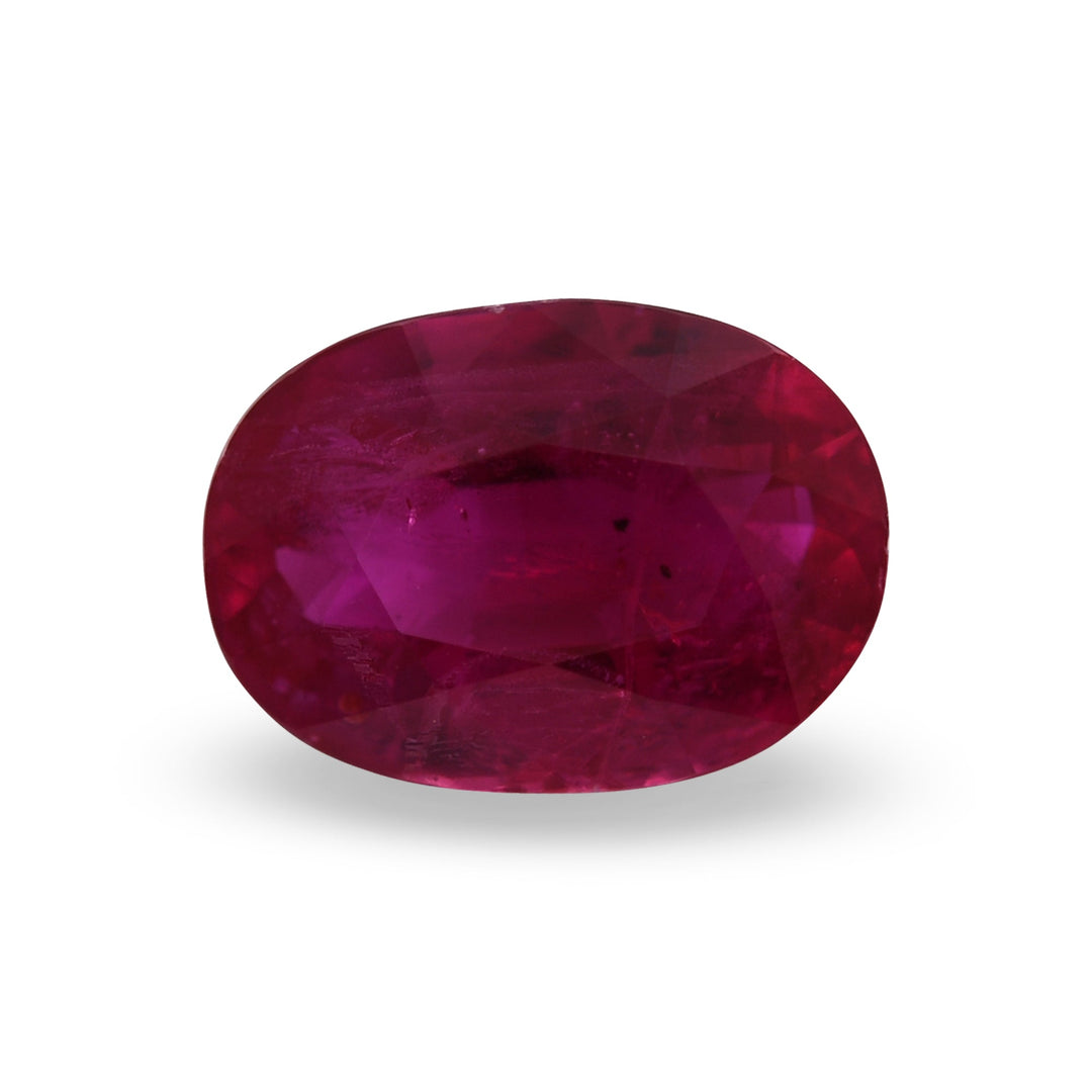 1.02 Carat Red MOZAMBIQUE Oval Ruby