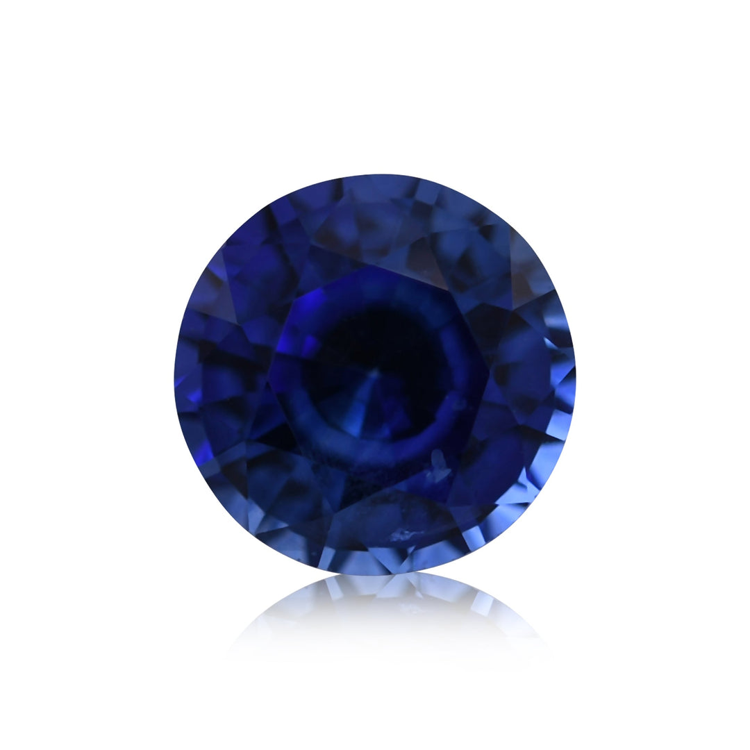 0.96 Carat Blue SRI LANKAN Round Sapphire