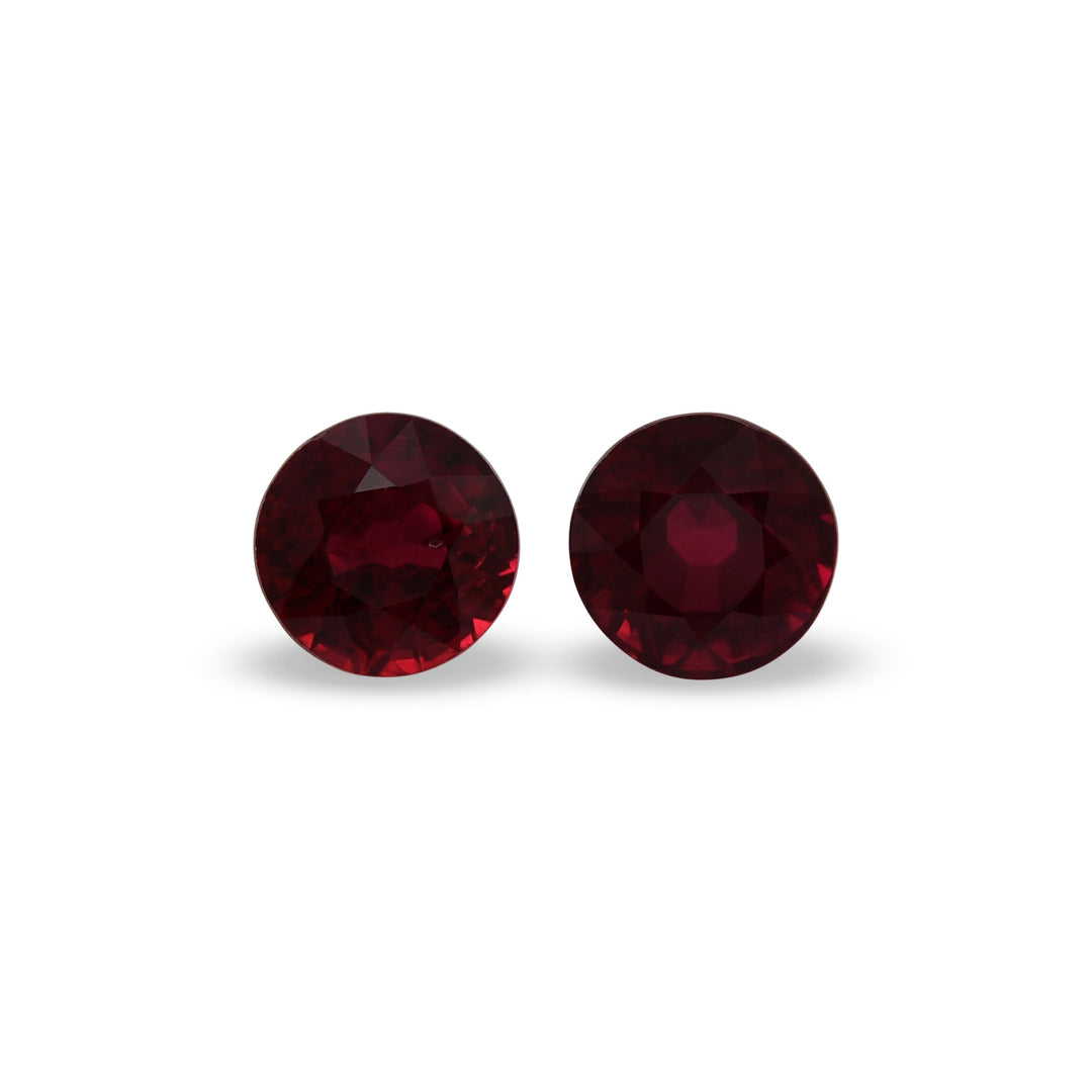 2.05 Carat Red MOZAMBICAN Round Ruby