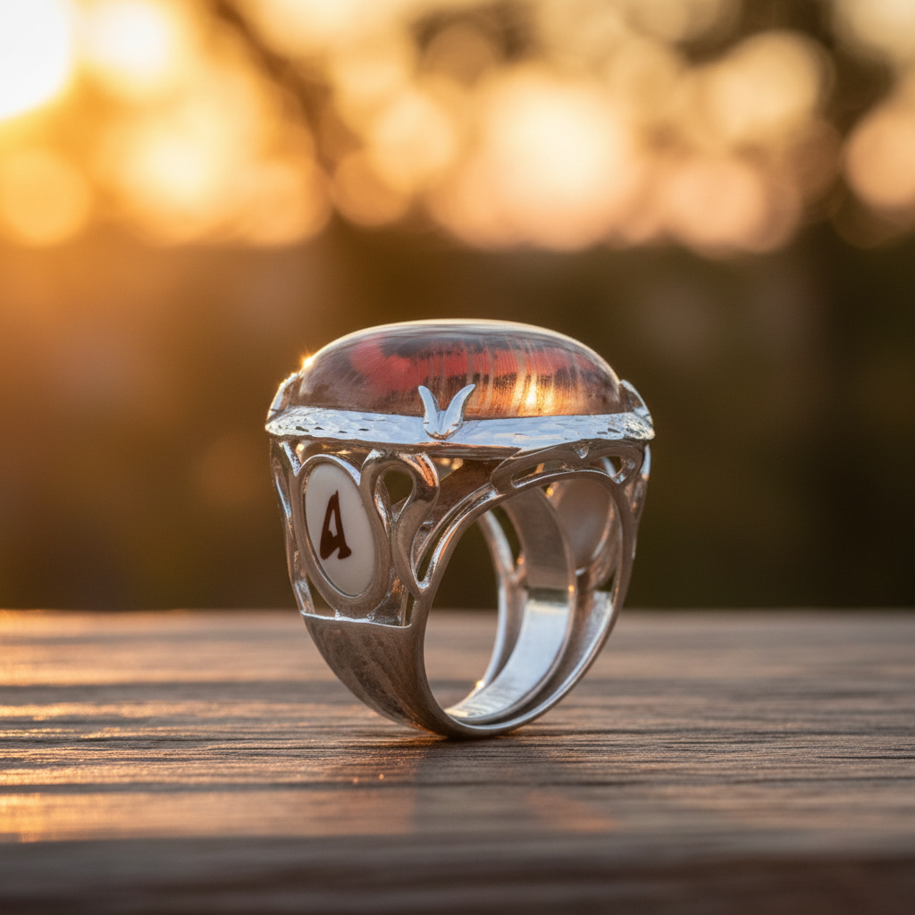 Ring on Wood
